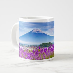 Grande Tasse Fleurs   Mont Fugi Japon