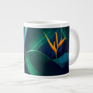 Grande Tasse Fleurs Oiseau du paradis
