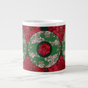 Grande Tasse Fleurs pour Noël