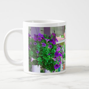 Grande Tasse Fleurs pourpres - Vignoble de Martha