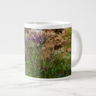 Grande Tasse Fleurs sauvages et cascades