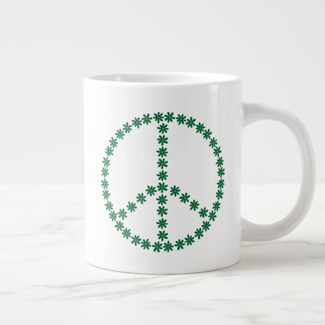 Grande Tasse Floral de la paix (Droite)