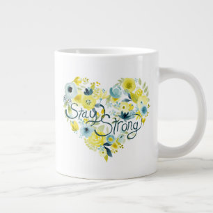 Grande Tasse Flore de coeur I