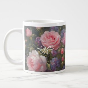 Grande Tasse Flores Vintages romantiques