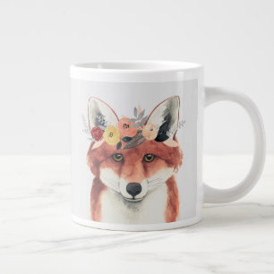 Grande Tasse Flower Crown Forester Fox