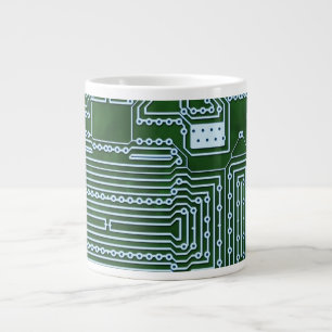 Grande Tasse Fond de carte de circuit