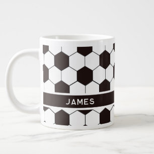 Grande Tasse Football Enfants Football motif Football