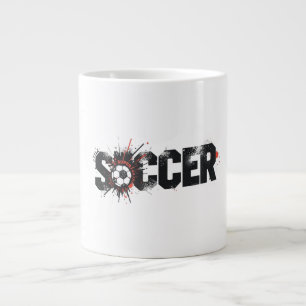 Grande Tasse Football Is Life – Conception de typographie de fo
