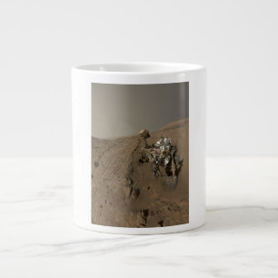 Grande Tasse Forage Mars Curiosity Red Martian Paysage