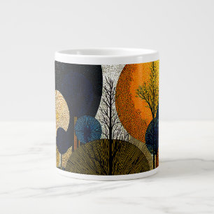 Grande Tasse Forêt de minuit sur la planète Mercure #1     