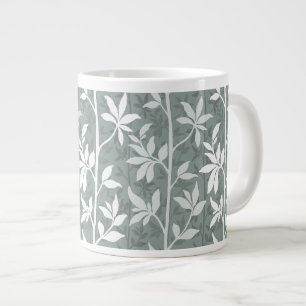 Grande Tasse Forêt Moderne Botanique Vert Sage Brise