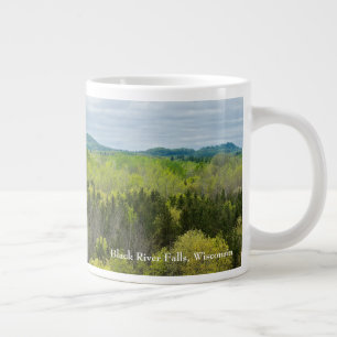 Grande Tasse Forêts et collines à Black River Falls Wisconsin