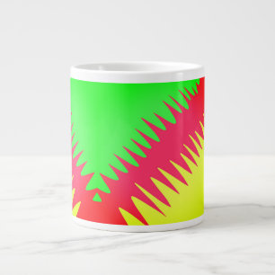 Grande Tasse forme des couleurs de muqueuse