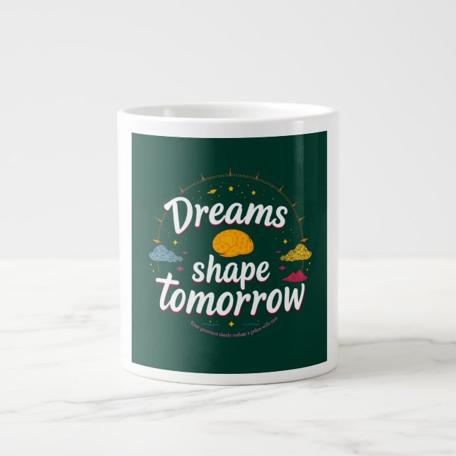 Grande Tasse Forme des rêves demain (Devant)