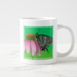 Grande Tasse Forme noire de Papilio glaucus