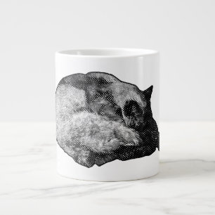 Grande Tasse fourrure en demi-teinte calme