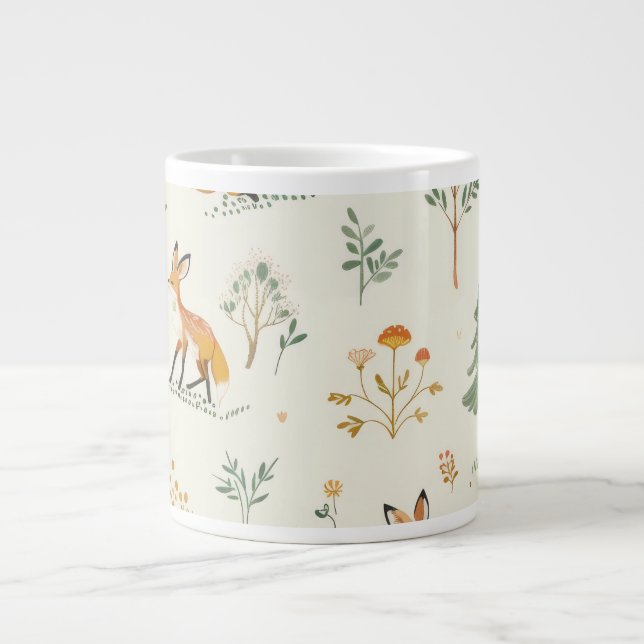 Grande Tasse "Foxy Delight Ceramic Mug" (Devant)