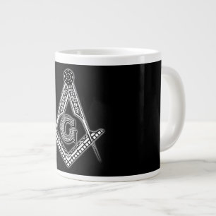Grande Tasse Freemason (noir)