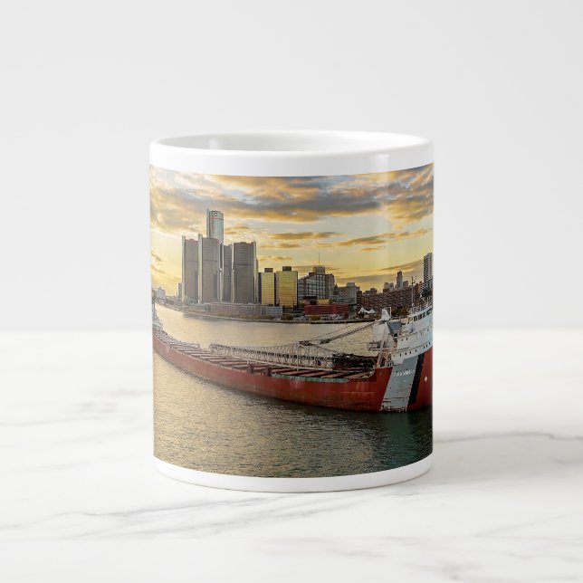 Grande Tasse Freighter Sunset (Devant)