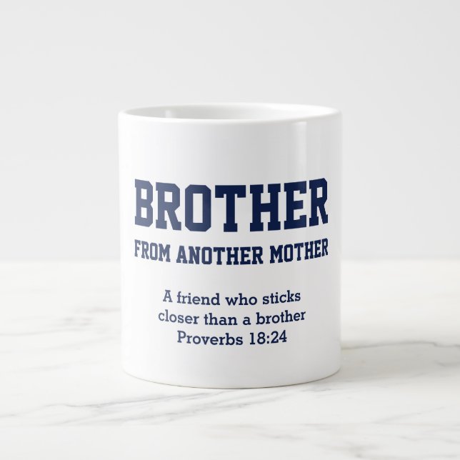 Grande Tasse FRÈRE D'UNE AUTRE MÈRE | Christian Bromance (Devant)