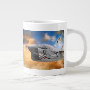 GRANDE TASSE FRONTIÈRES DU CIEL DE COMBATTRE JET WILD SKY