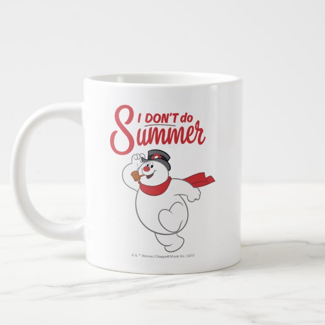 Grande Tasse Frosty the Snowman™ | Je ne fais pas l'été (Gauche)