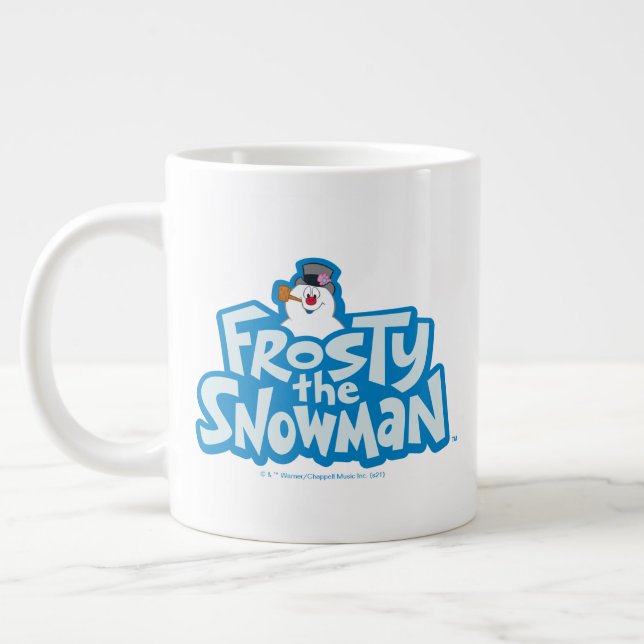 Grande Tasse Frosty the Snowman™ | Logo empilé gelé (Gauche)