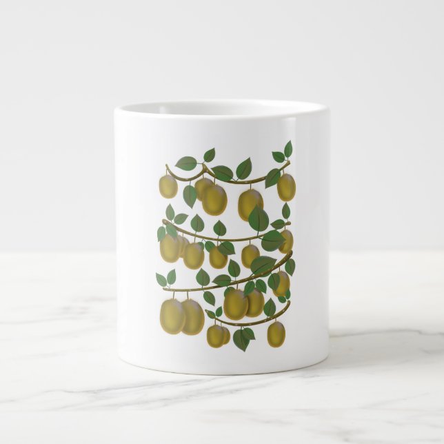 Grande Tasse Fruit de kiwi (Devant)