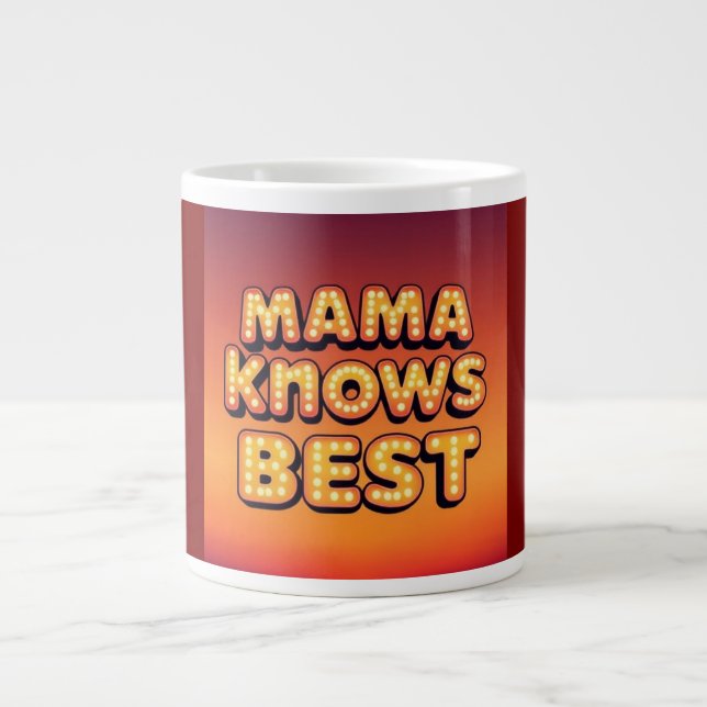 Grande Tasse Fun & Bold Retro Coffee Cup (Devant)