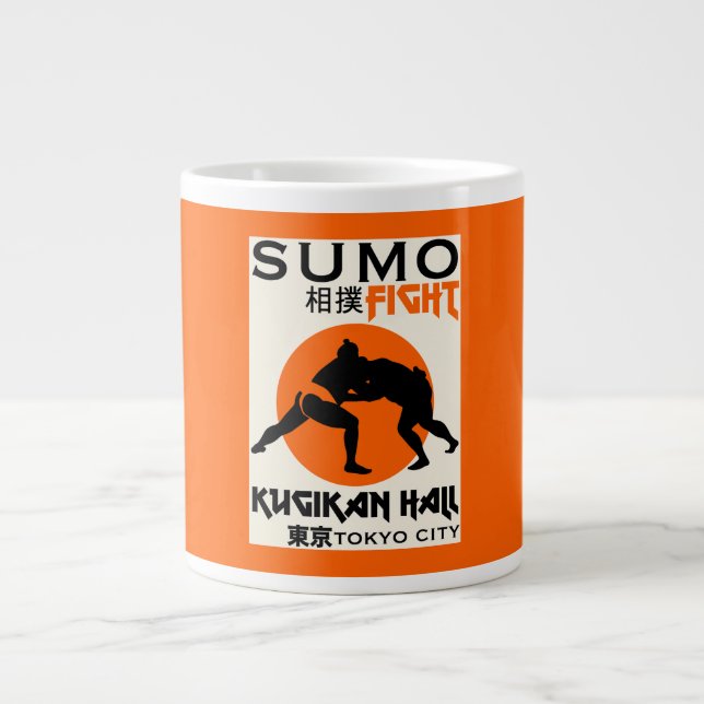 Grande Tasse Funny Sumo Wrestler (Devant)