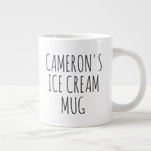 Grande Tasse Gag Funny Personnalisé Novelty Cadeau Crème glacée