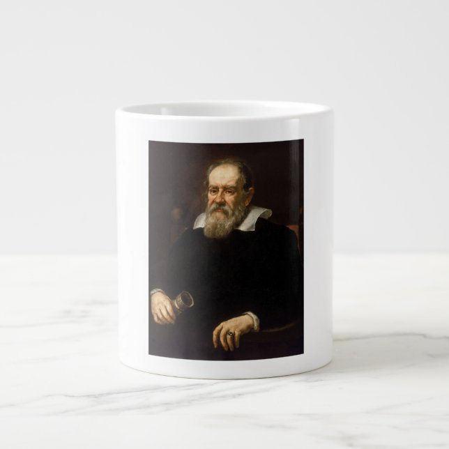 Grande Tasse Galileo Galilei : Père de la science et de l'astro (Devant)