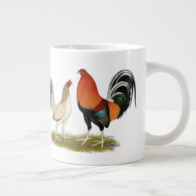 Grande Tasse Gamefowl wheatens (Droite)