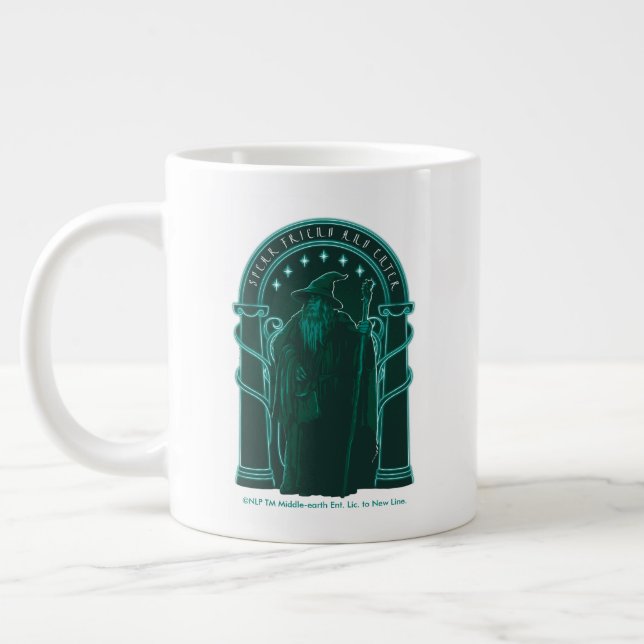 Grande Tasse GANDALF™ "Speak Friend And Enter" Doors of Durin (Gauche)