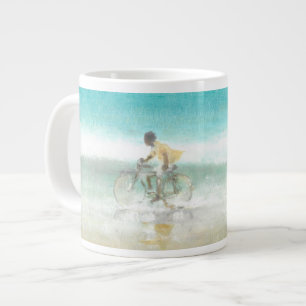 Grande Tasse Garçon sur la bicyclette 3