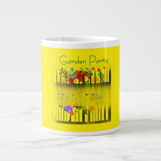 Grande Tasse Garden Party Jaune  (Devant)