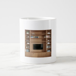 Grande Tasse Geometric Bookcase Built-in Architectural Detail &