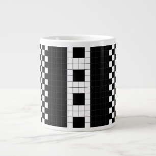 Grande Tasse Géométrie Plaid du métro RL90