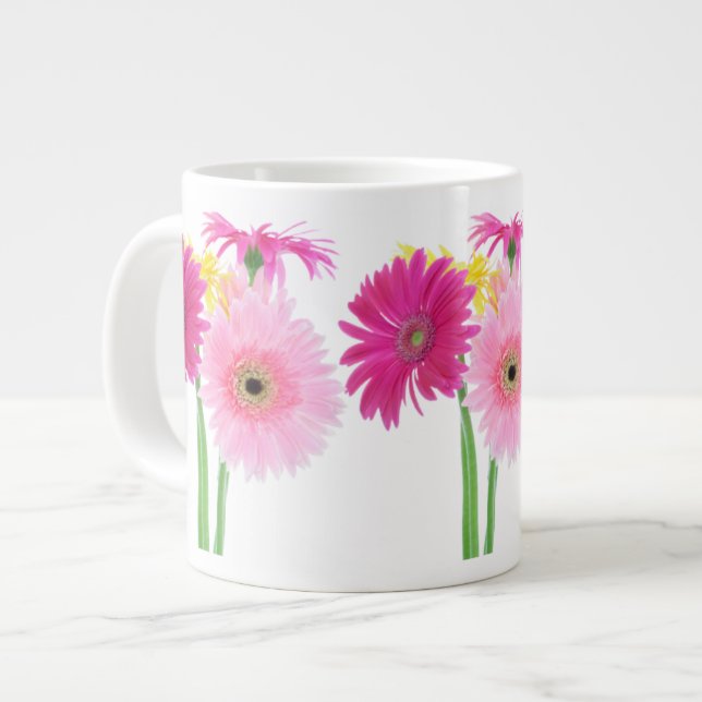Grande Tasse Gerbera Daisy Piink (Devant gauche)