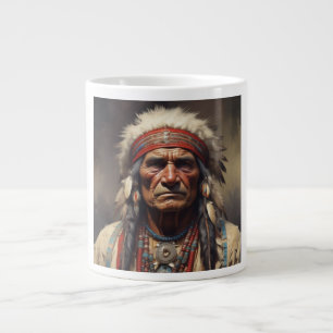 Grande Tasse Geronimo Portrait du chef guerrier indien