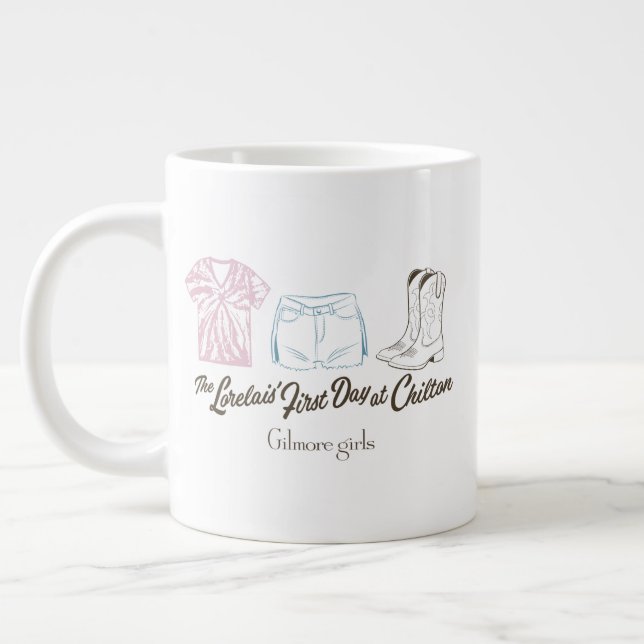 Grande Tasse Gilmore Girls Lorelai Chilton Outfit Design (Gauche)