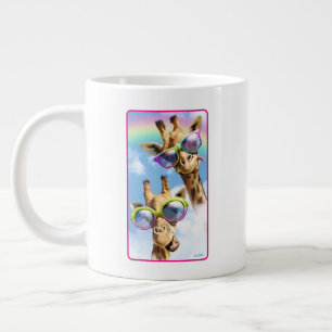 Grande Tasse Girafe Aux Lunettes De Soleil