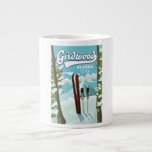 Grande Tasse Girdwood Alaska pour skier