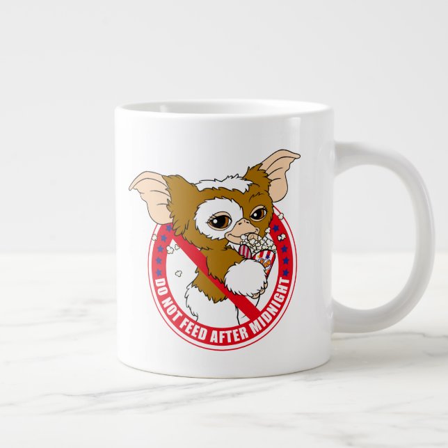 Grande Tasse Gizmo | Ne Pas Se Nourrir Après Minuit (Droite)
