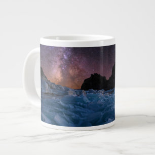 Grande Tasse Glace et neige   Lac Baïkal, Sibérie, Russie