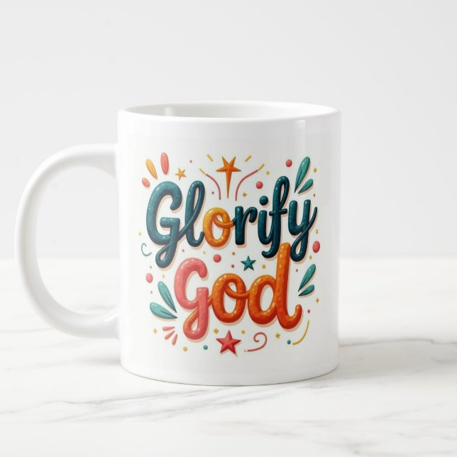 Grande Tasse Glorifier Dieu (Gauche)