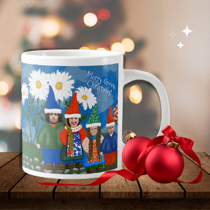 Grande Tasse Gnome Votre Famille Joyeux Noël