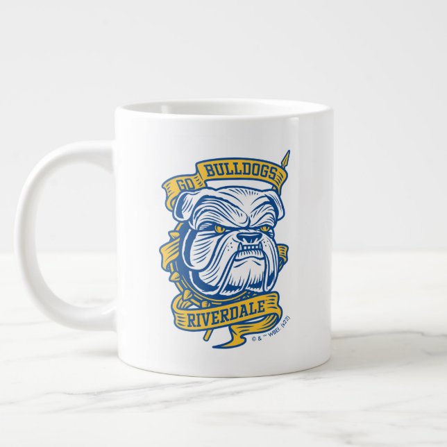Grande Tasse Go Bulldogs - Riverdale Mascot Banner (Gauche)