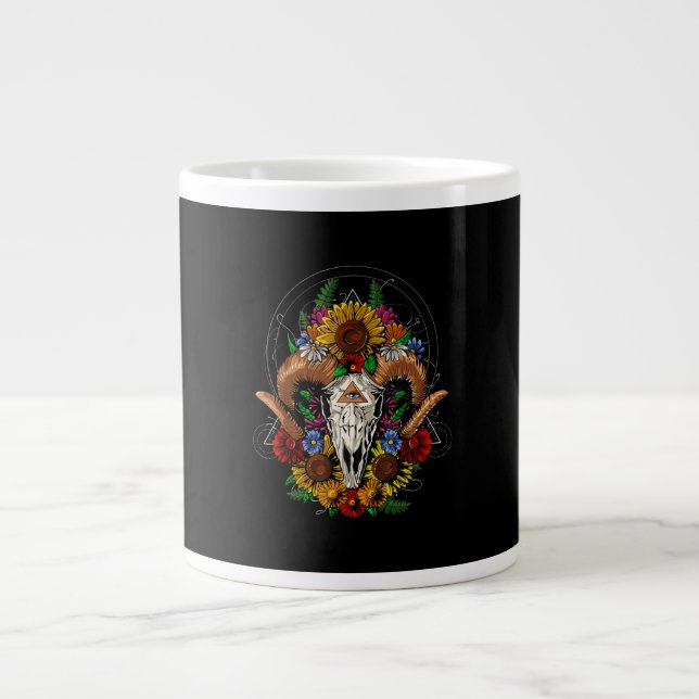 Grande Tasse Goat Skull (Devant)