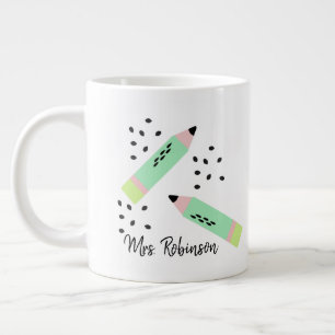 Grande Tasse Graines de pastèque Cadeau d'enseignant de rentrée